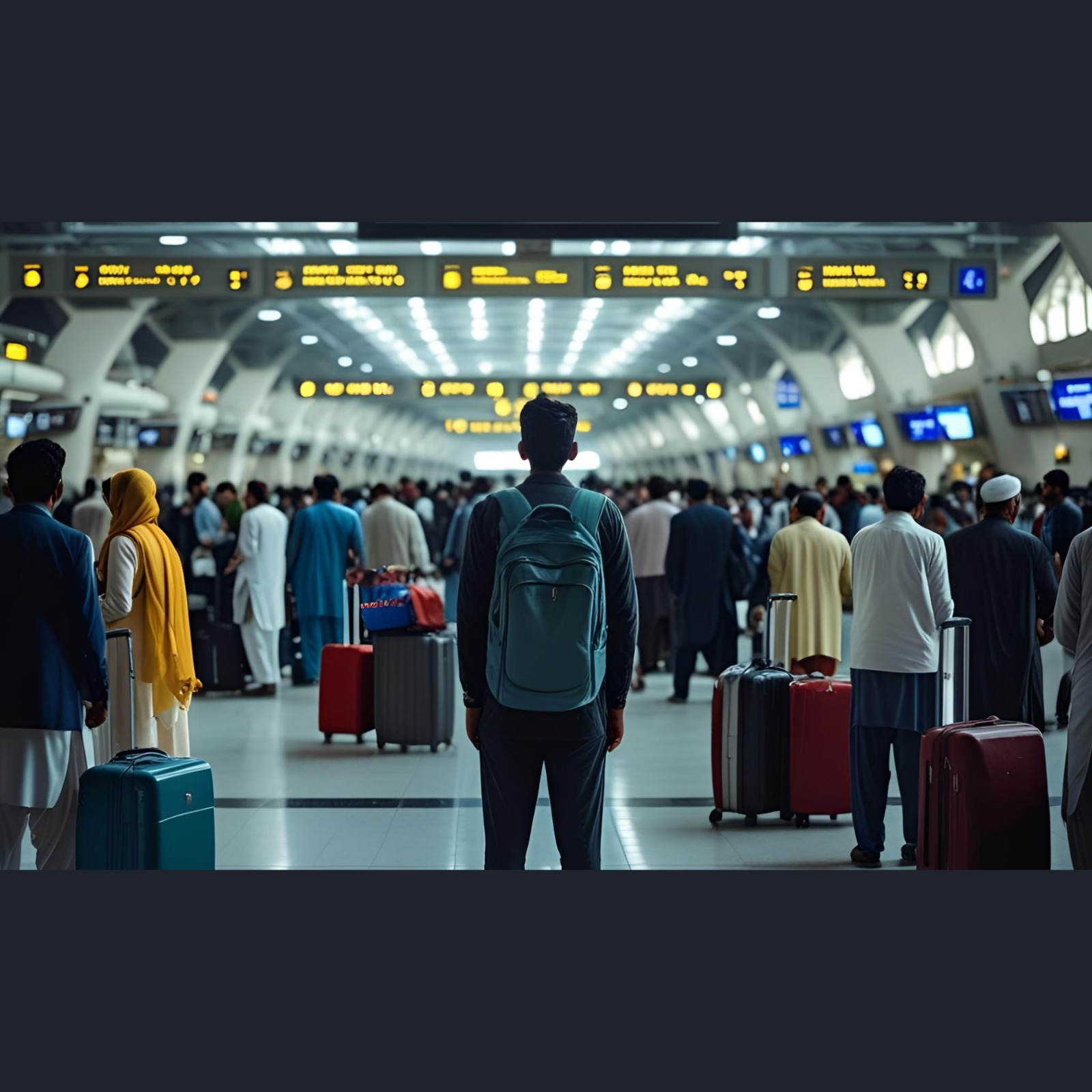 Hukoomat Ne Foreign Passengers Ke Liye Alag Counters Banaye