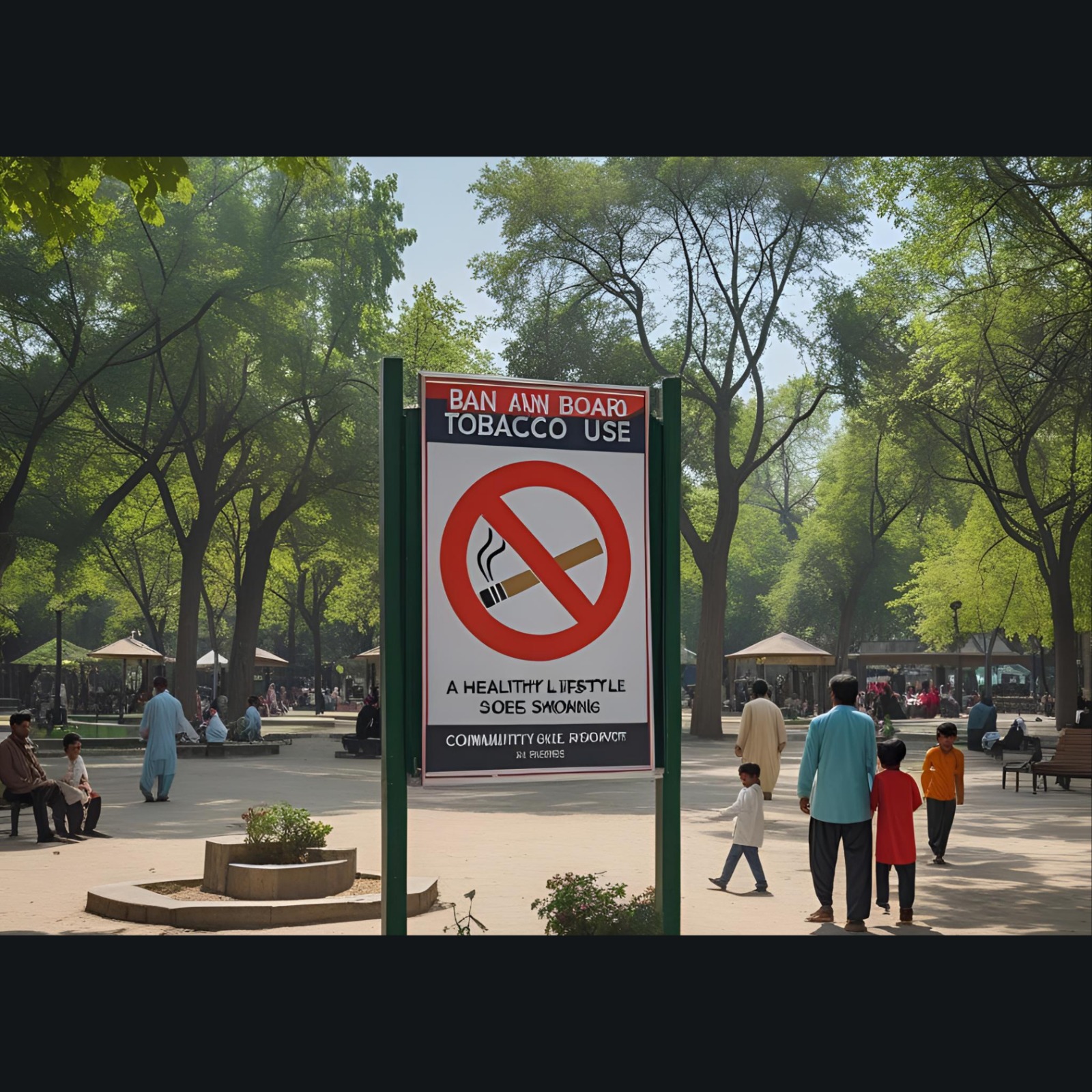 Lahore Ke Parks Mein Tobacco Par Sakht Pabandi