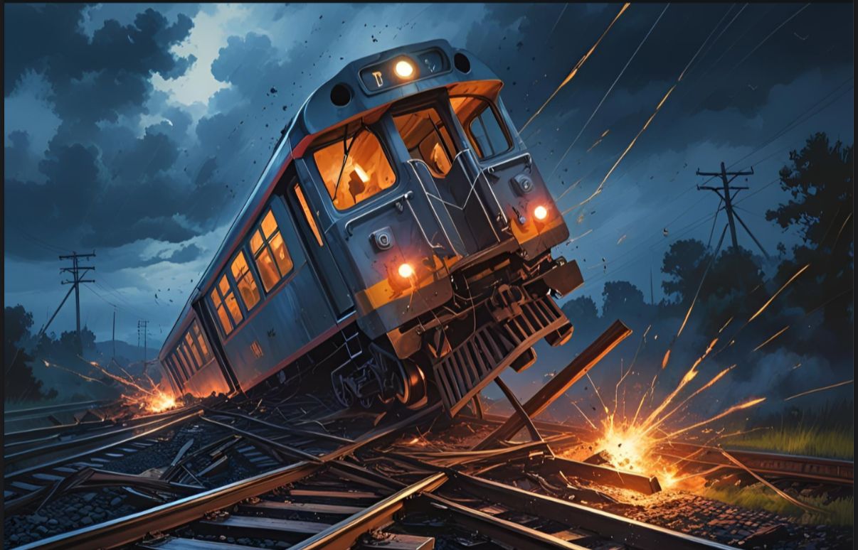 Jaffar Express Mastung Mein Blast Se Train Derail Hui