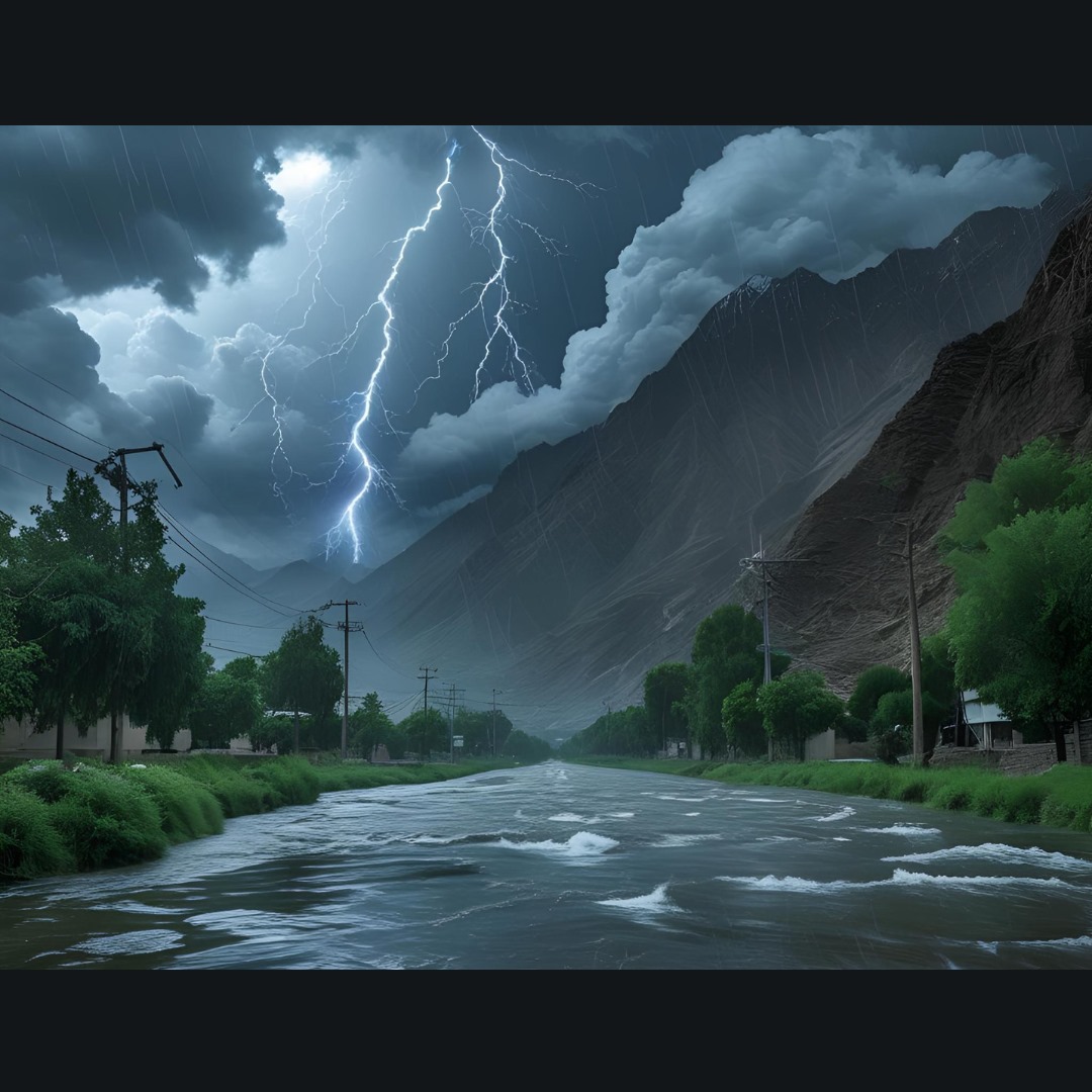 Pakistan Mein Shadeed Barsaat, Flash Floods Aur Landslides Ka Khatra