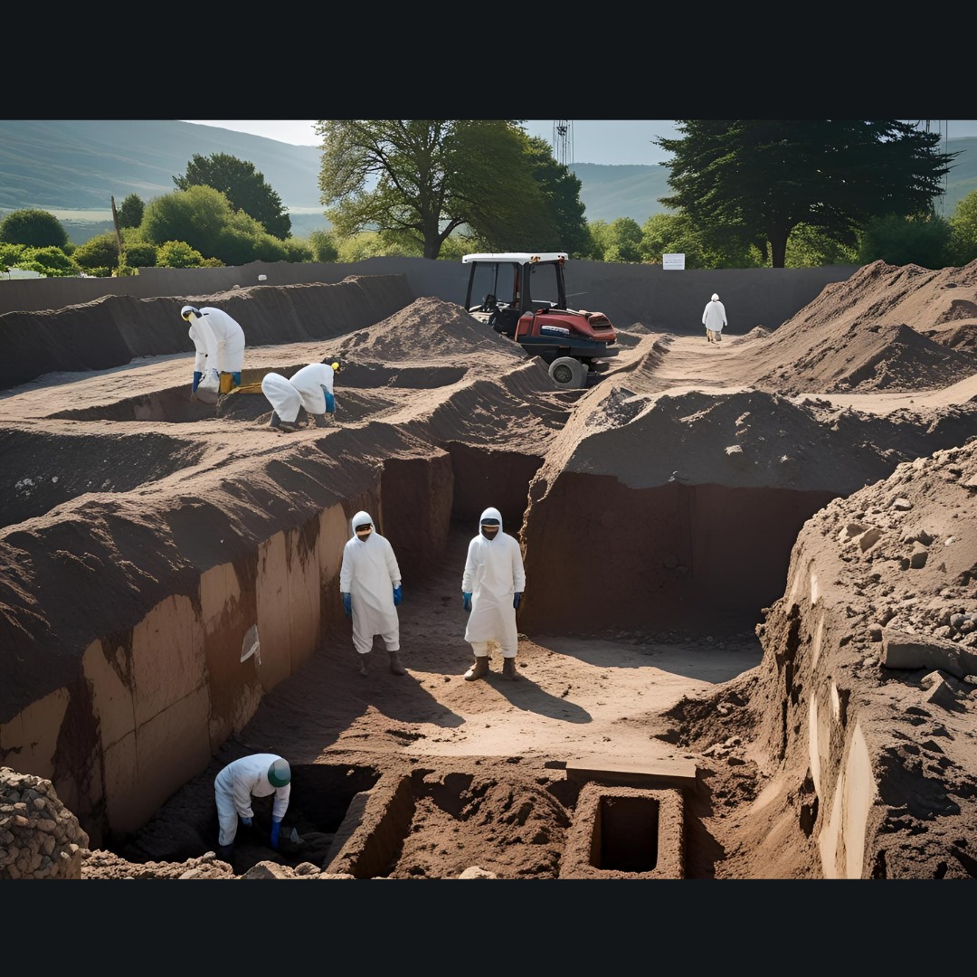 Baghdad Iraq, Khasfa Mass Grave ki Excavation, 4,000 Lashain Mili