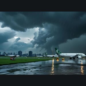 Karachi Barish Se Flights Delay, Quetta Sukkur Flights Cancel