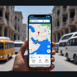 CDA App, Bus Routes Ab Google Maps Par Live