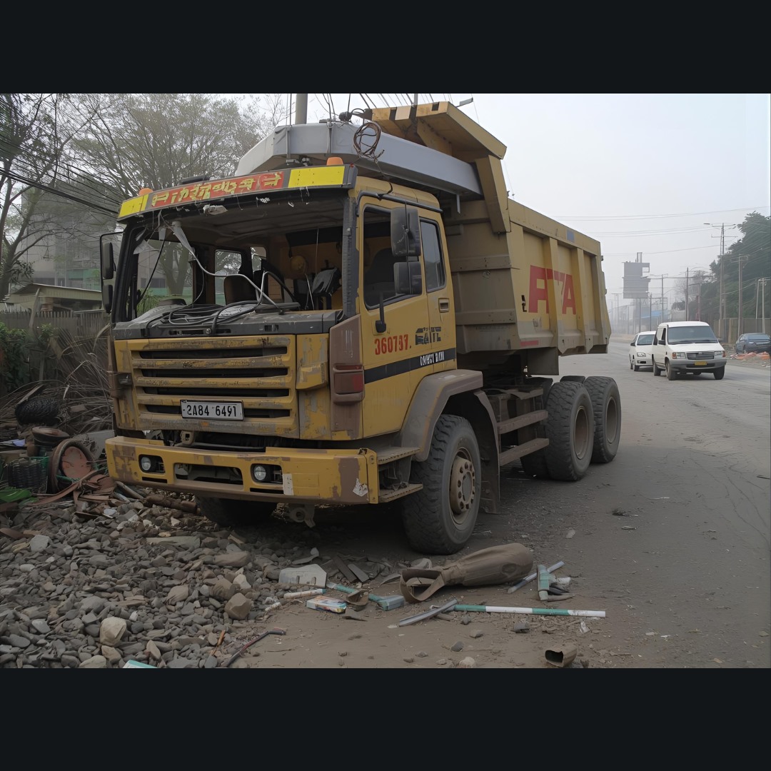 Karachi Millat Town Dumper Accident, 2.5 Saal Ka Baccha Jaan Bahaq