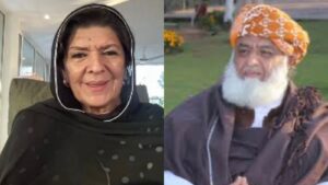 Maulana Fazl-ur-Rehman, Aleema Khanam Ki Touheen Na-Qabil-e-Bardasht