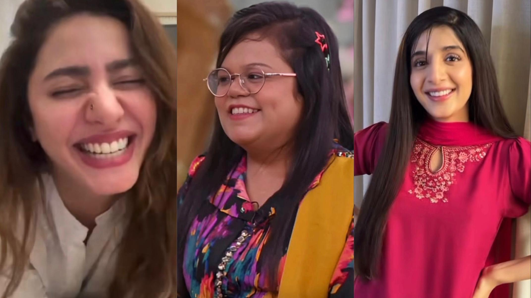Mahira Khan, Mawra Hocane Ne Viral “Acha Jee” Trend Mein Hissa Lelia