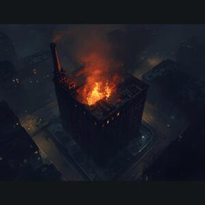 Karachi Mein Workshop Par Shadeed Aag Lag Gayi