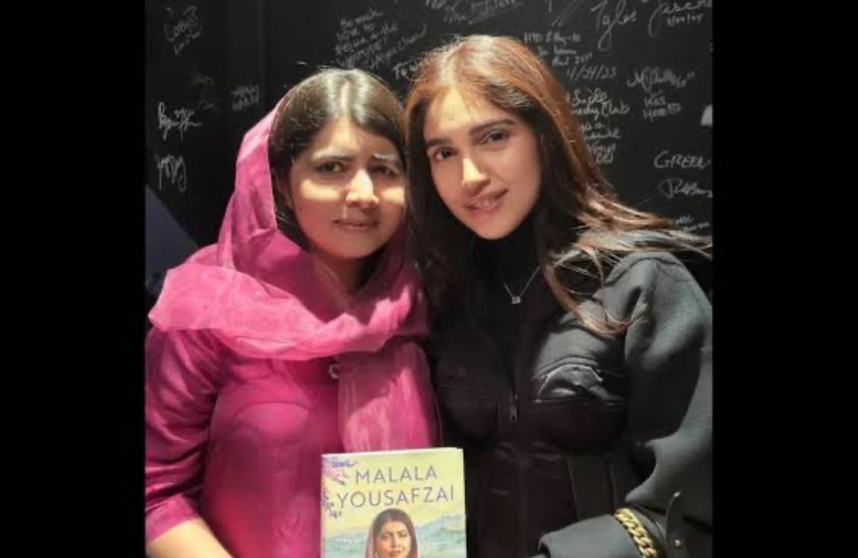 Bhumi Pednekar Ki Malala Yousafzai Se Mulaqaat, Kitaab Par Mubarakbad