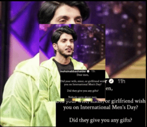 Mohsin Abbas Haider Ne International Men’s Day Par Bold Paighaam Share Kiya