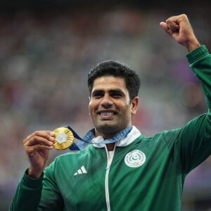 Arshad Nadeem Ne Islamic Solidarity Games Mein 83.05m Throw Ke Saath Pakistan Ke Liye Gold Medal Jeet Liya