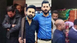 Waseem Badami Aur Iqrar Ul Hassan Raja Matloob Ke Janaza Par Ro Paray