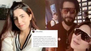 Sannia Ashfaq Ki Imad Wasim Aur Unki Alleged Girlfriend Ko Warning