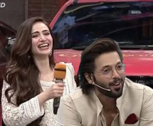 Live Show Mein Sana Javed Ki Dakaar Par Fahad Mustafa Ne Trolling Kardi