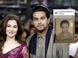 Adakara Hania Aamir Ne Asim Azhar Ke Bachpan Ki Tasveer Share Kar Ke Fans Ko Hairan Kar Diya