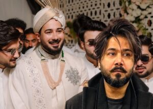 “Yeh To Judwaa Lagte Hain!”: Adakara Momina Iqbal Ke Shohar Hamza Habib Aur Ali Abbas Ki Hairat Angez Mushabahat Par Internet Par Charchay